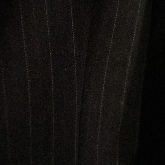 Semantiks Black/White 3 Button Striped Long Sleeve Lapel Blazer Jacket Size 4P - Picture 8 of 8